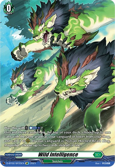 Image of Wild Intelligence (D-BT02/SP25EN) [A Brush with the Legends]