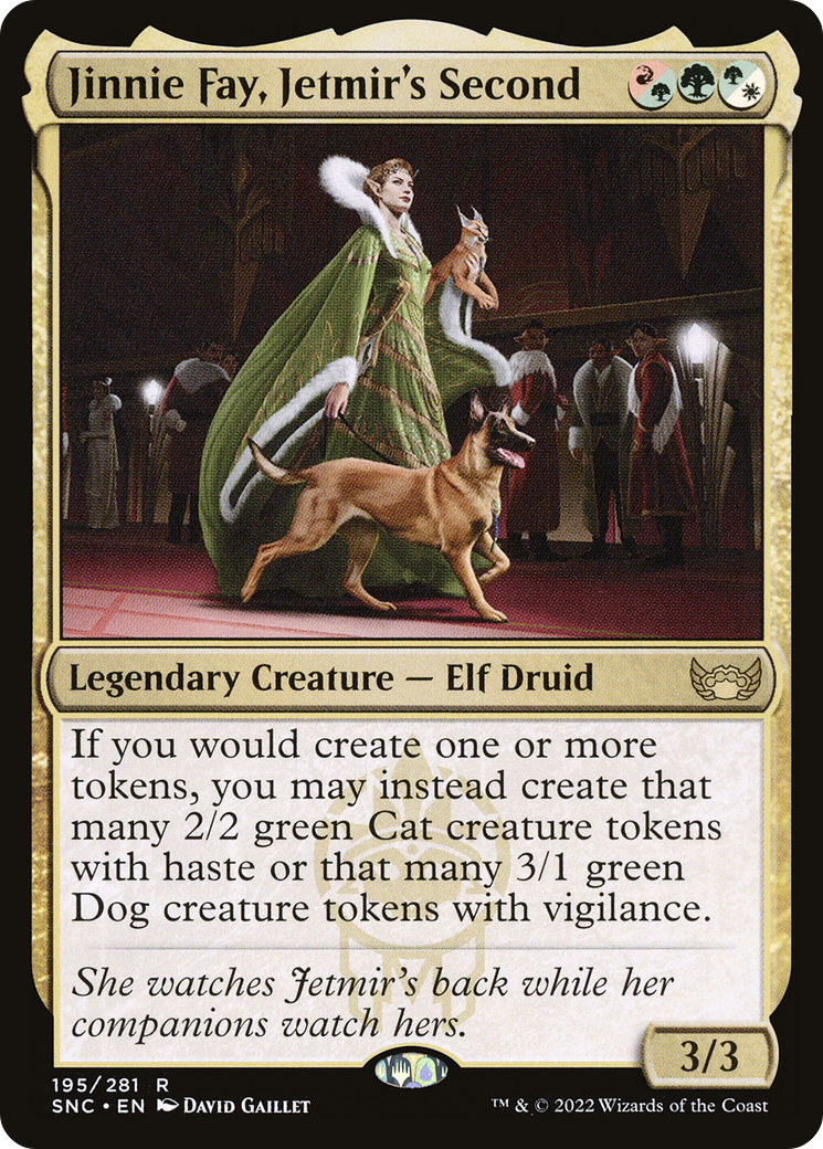 Image of Jinnie Fay, Jetmir's Second [Streets of New Capenna]