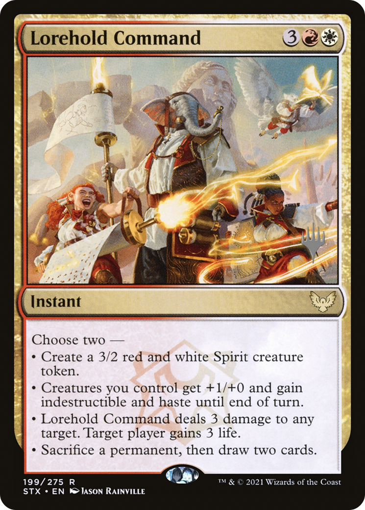 Image of Lorehold Command (Promo Pack) [Strixhaven: School of Mages Promos]