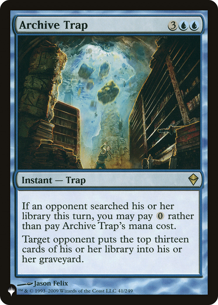 Image of Archive Trap [The List]