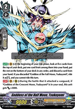 Image of Goddess of the Half Moon, Tsukuyomi (V-BT05/008EN) [Aerial Steed Liberation]