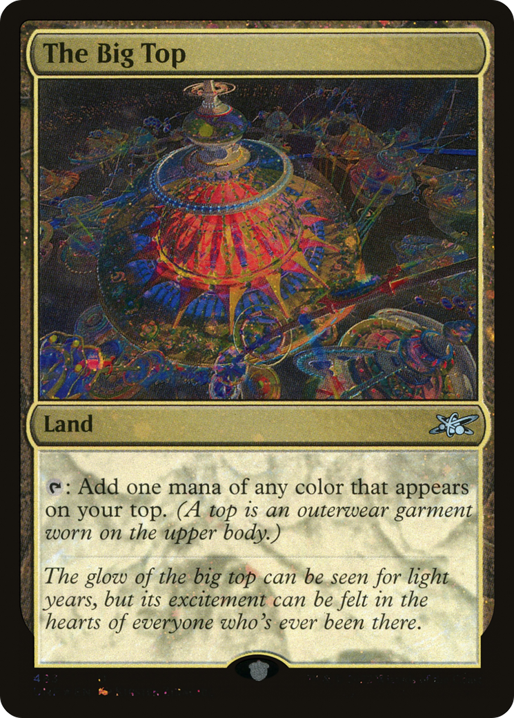 Image of The Big Top (Galaxy Foil) [Unfinity]