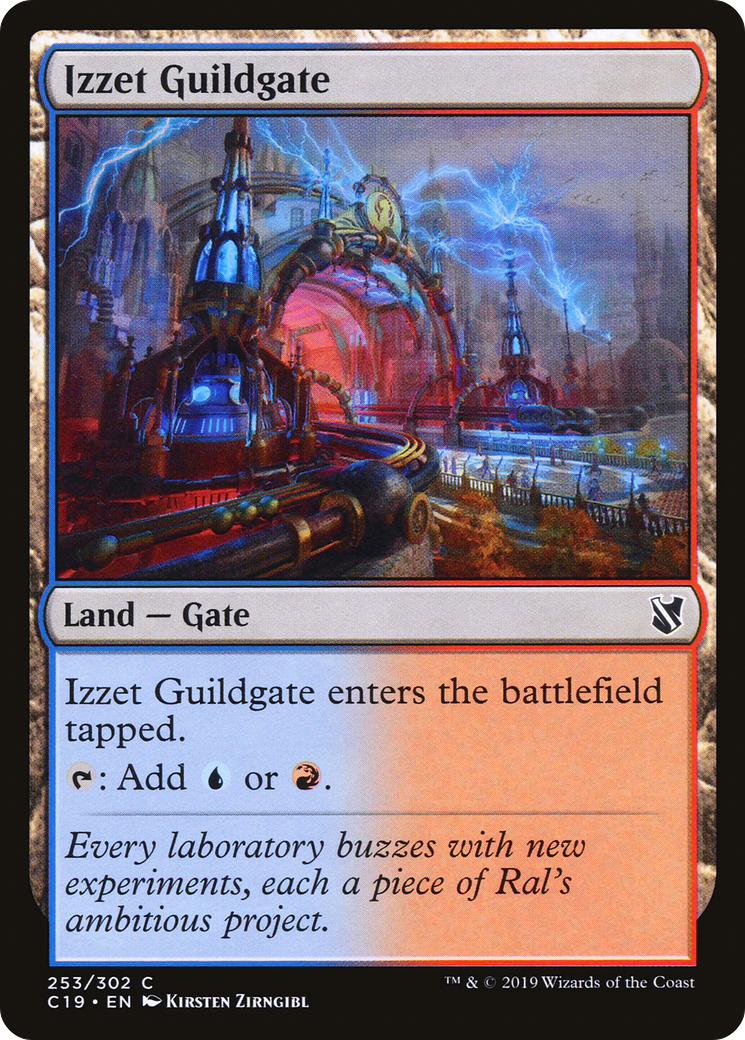 Image of Izzet Guildgate [Commander 2019]