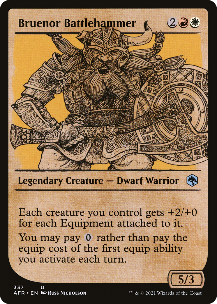Image of Bruenor Battlehammer (Showcase) [Dungeons & Dragons: Adventures in the Forgotten Realms]