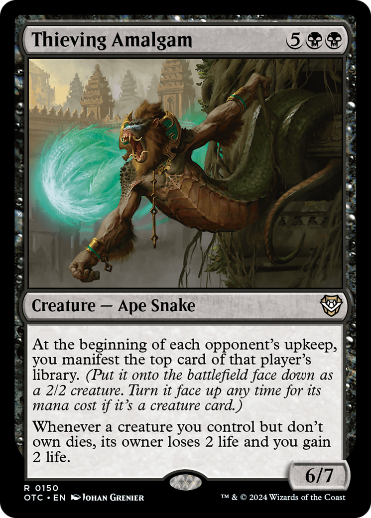 Image of Thieving Amalgam [Outlaws of Thunder Junction Commander]