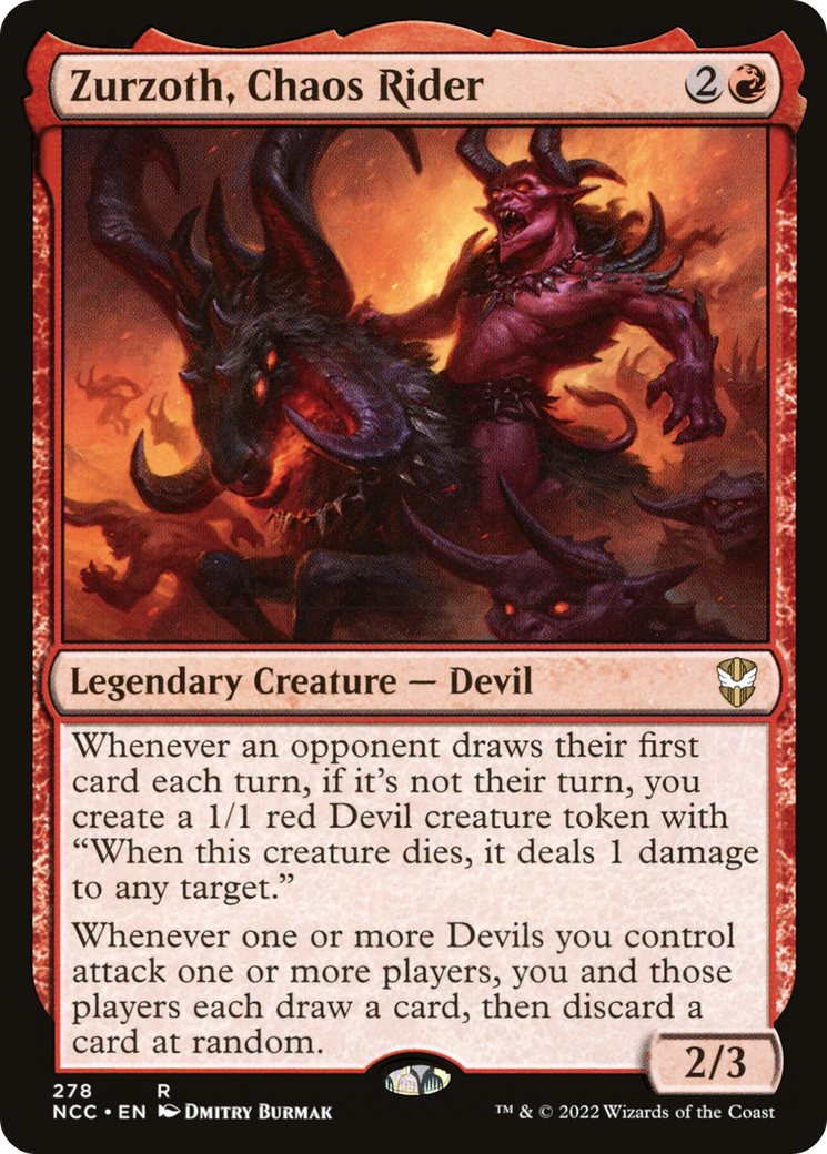 Image of Zurzoth, Chaos Rider [Streets of New Capenna Commander]