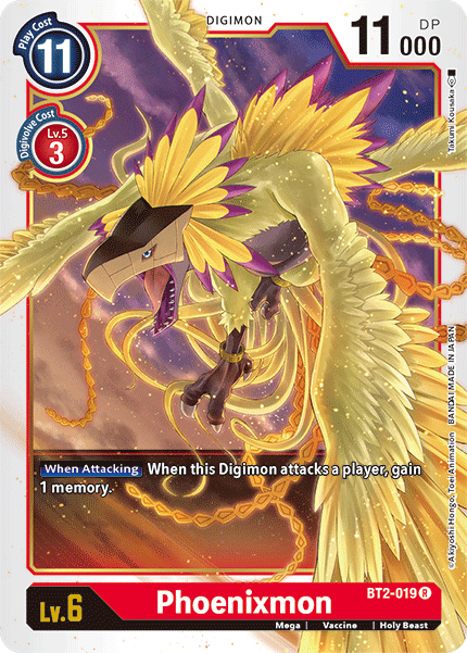 Image of Phoenixmon [BT2-019] [Release Special Booster Ver.1.5]