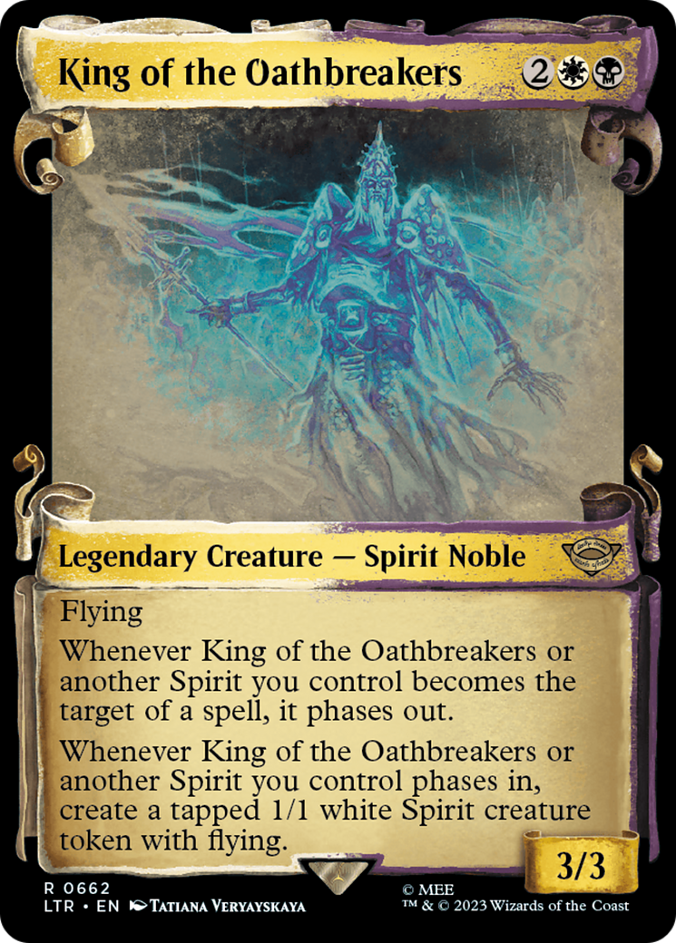 Image of King of the Oathbreakers [The Lord of the Rings: Tales of Middle-Earth Showcase Scrolls]