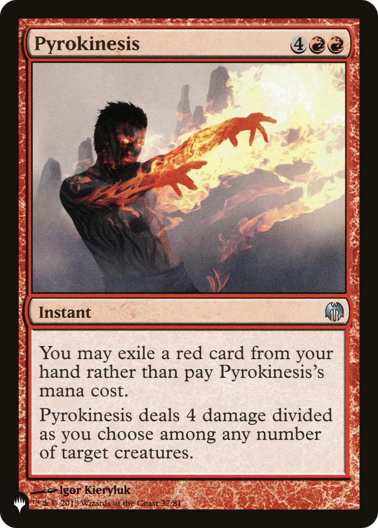 Image of Pyrokinesis [The List]