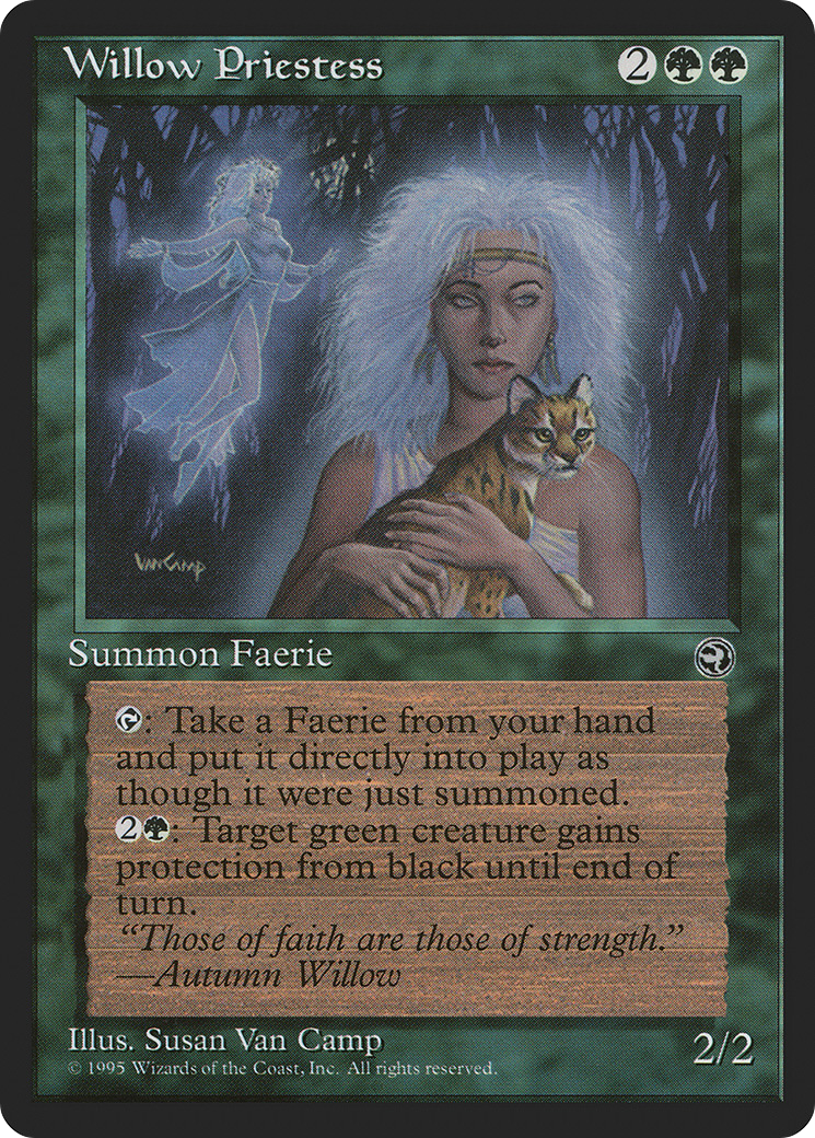 Image of Willow Priestess [Homelands]