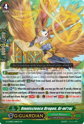 Image of Omniscience Dragon, Al-mi'raj (G-CHB02/018EN) [We ARE!!! Trinity Dragon]