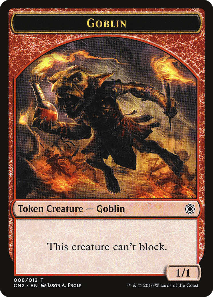 Image of Goblin Token [Conspiracy: Take the Crown Tokens]