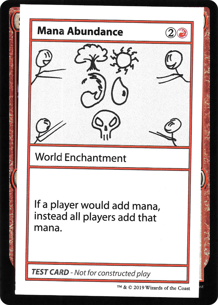 Image of Mana Abundance (2021 Edition) [Mystery Booster Playtest Cards]