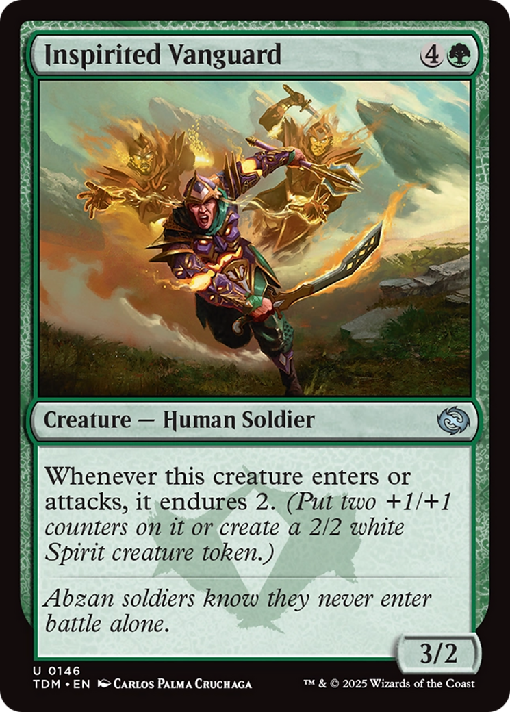Image of Inspirited Vanguard [Tarkir: Dragonstorm]
