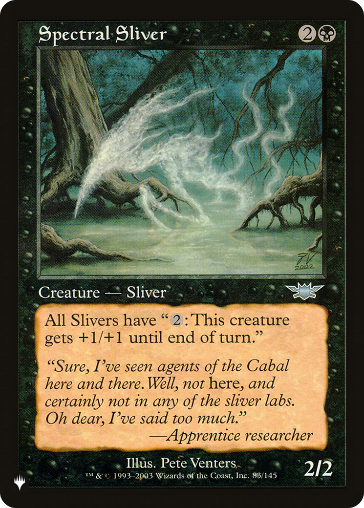 Image of Spectral Sliver [The List]