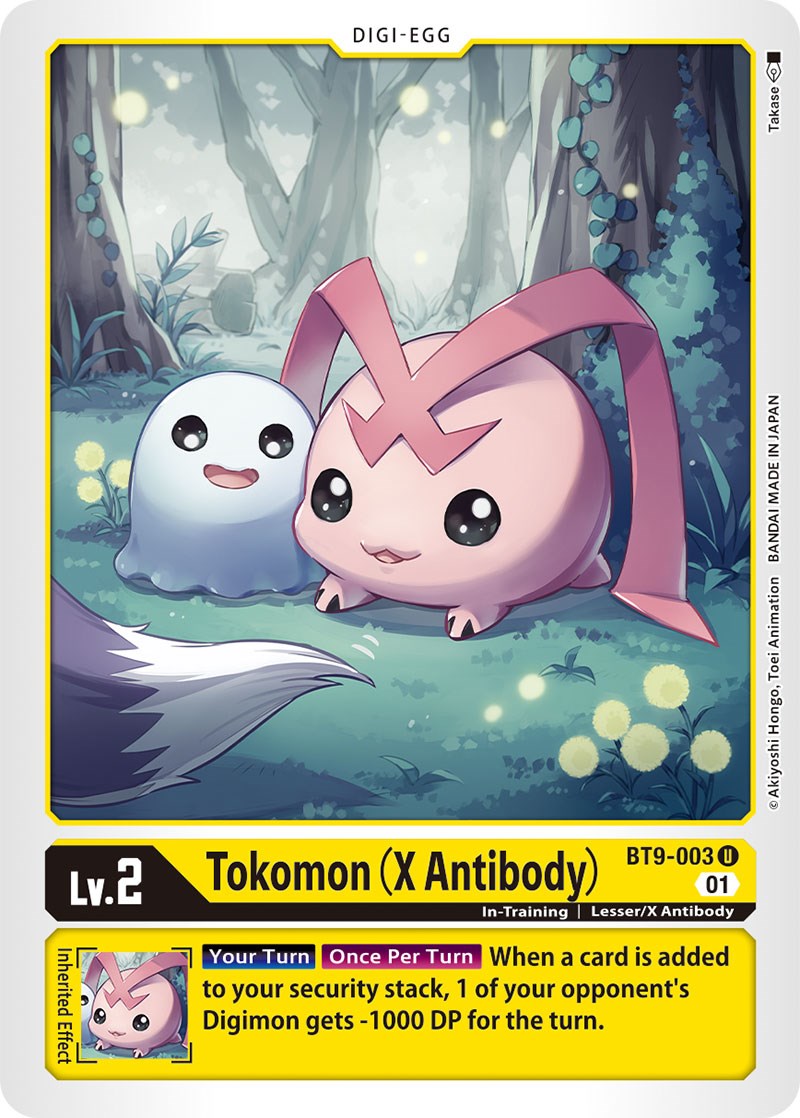 Image of Tokomon (X Antibody) [BT9-003] [X Record]