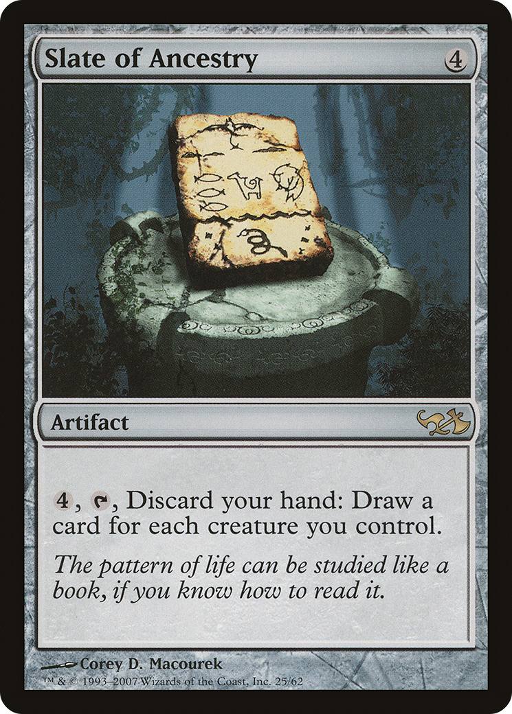 Image of Slate of Ancestry [Duel Decks: Elves vs. Goblins]