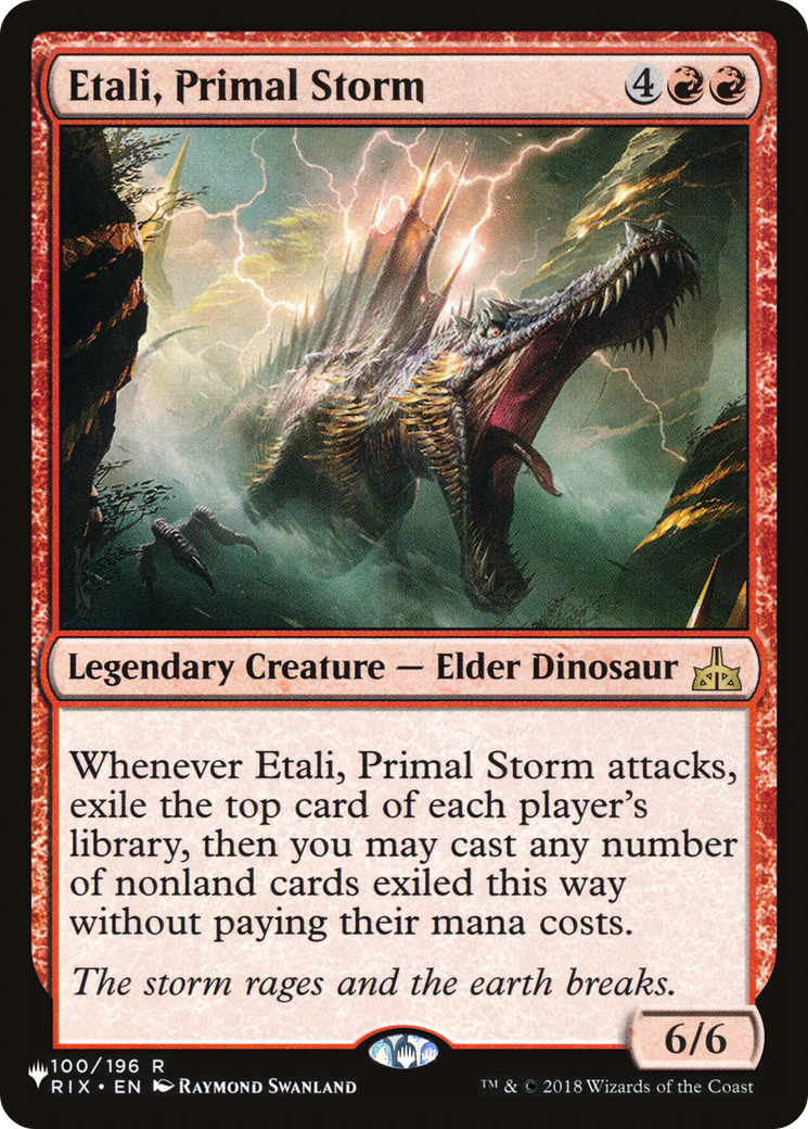 Image of Etali, Primal Storm [The List]