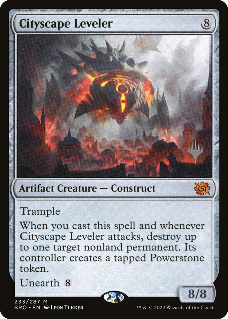 Image of Cityscape Leveler (Promo Pack) [The Brothers' War Promos]