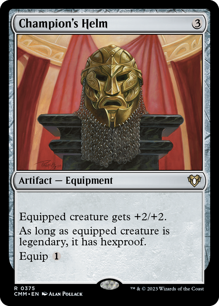 Image of Champion's Helm [Commander Masters]