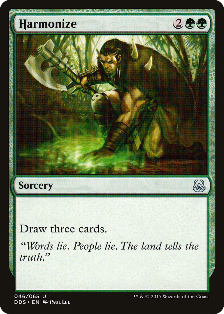 Image of Harmonize [Duel Decks: Mind vs. Might]