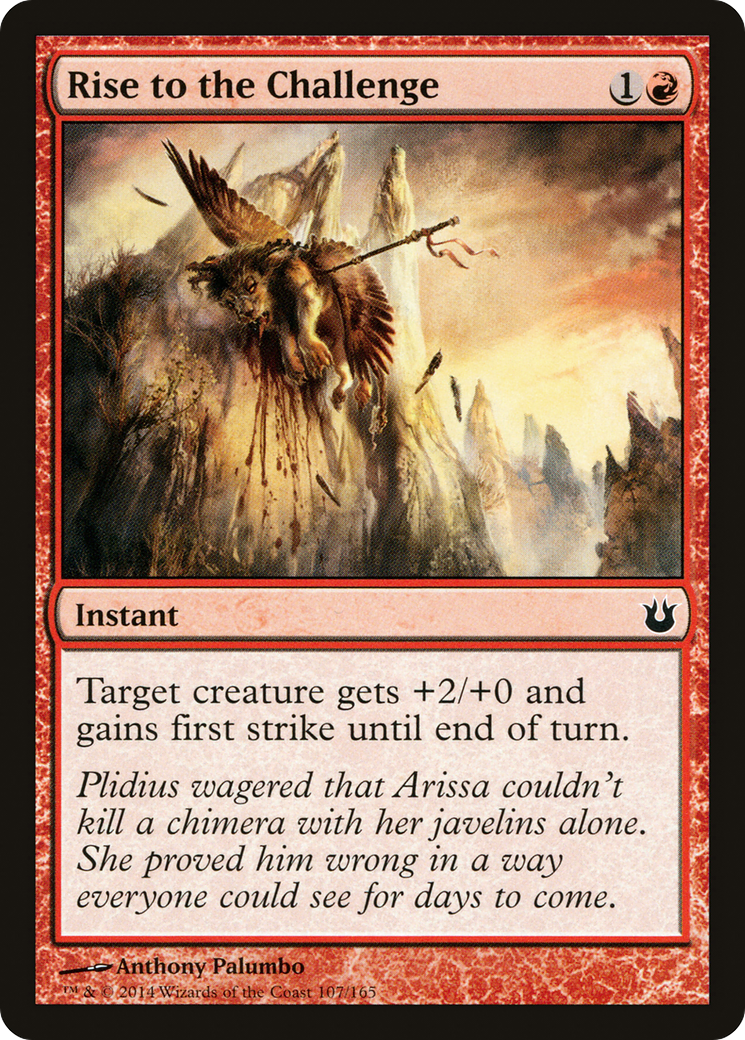 Image of Rise to the Challenge [Born of the Gods]