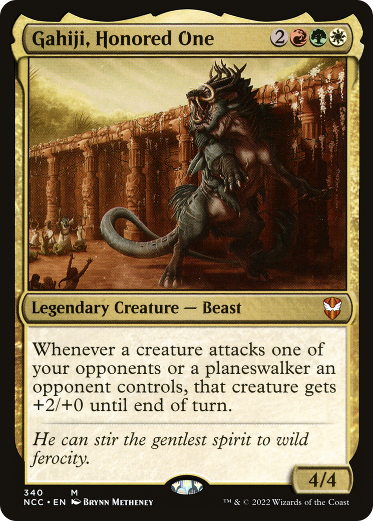 Image of Gahiji, Honored One [Streets of New Capenna Commander]