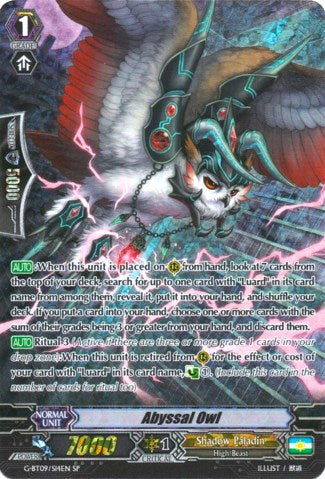 Image of Abyssal Owl (G-BT09/S14EN) [Divine Dragon Caper]