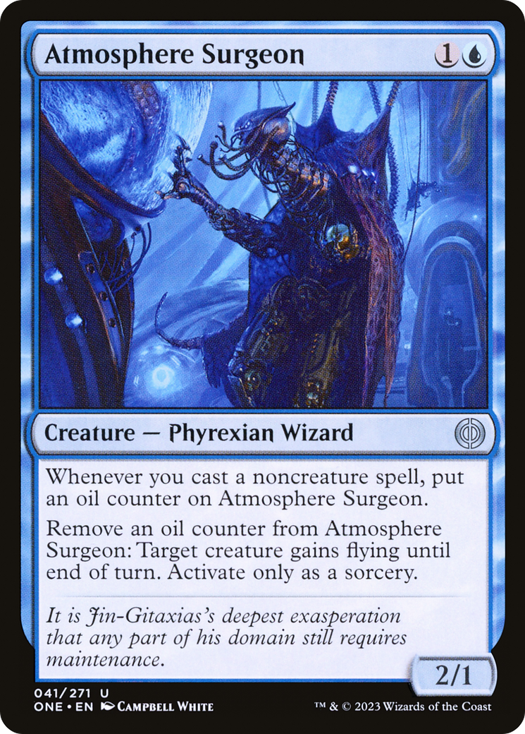 Image of Atmosphere Surgeon [Phyrexia: All Will Be One]