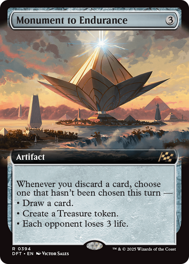 Image of Monument to Endurance (Extended Art) [Aetherdrift]