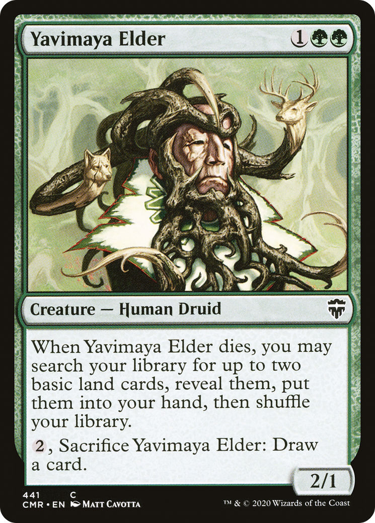 Image of Yavimaya Elder [Commander Legends]