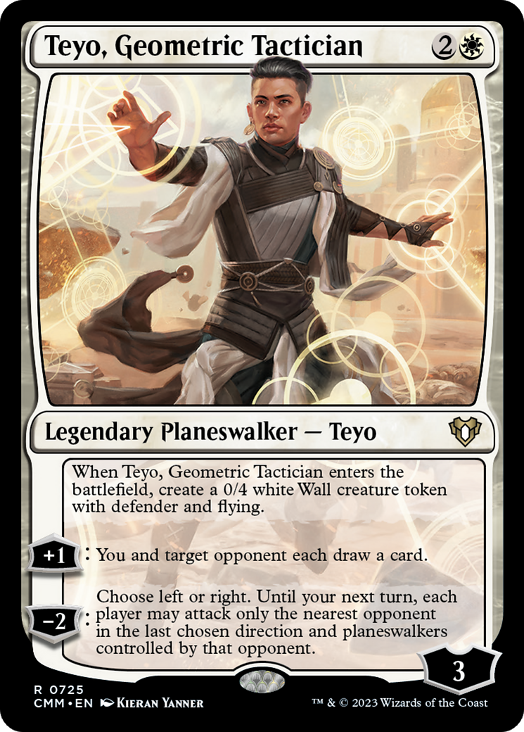 Image of Teyo, Geometric Tactician [Commander Masters]