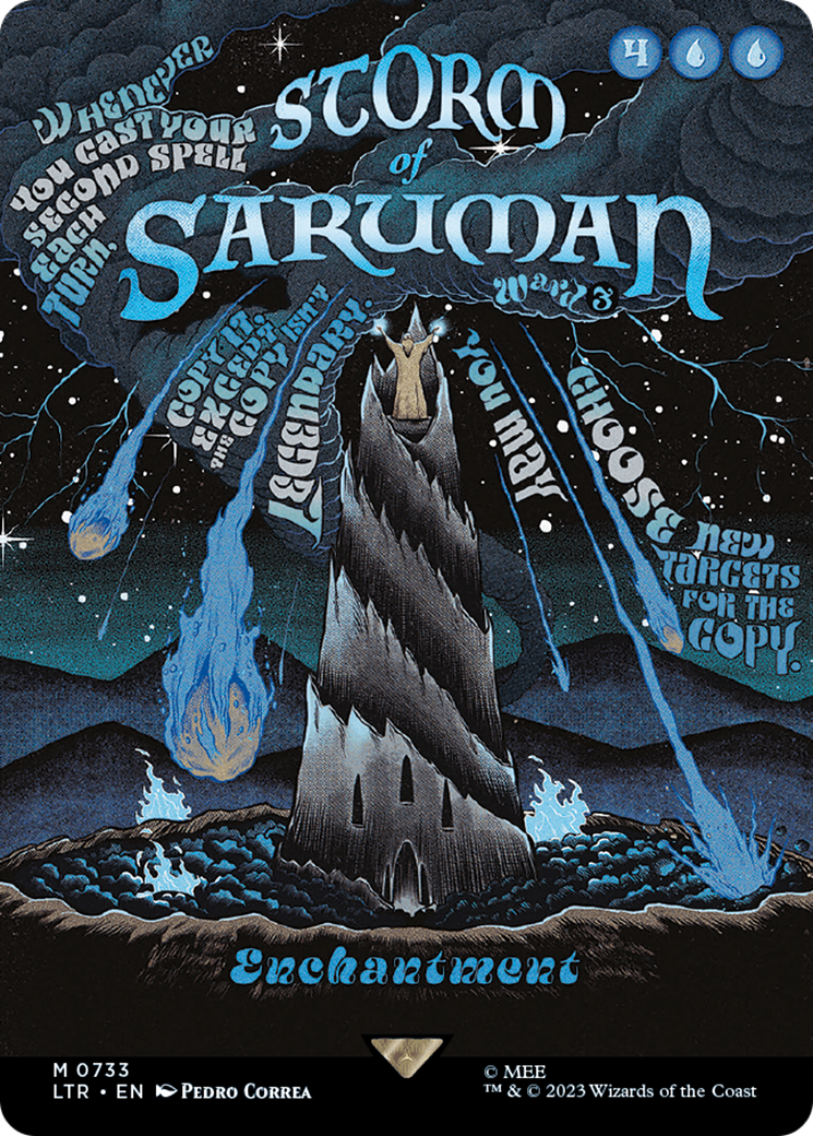Image of Storm of Saruman (Borderless Poster) [The Lord of the Rings: Tales of Middle-Earth]