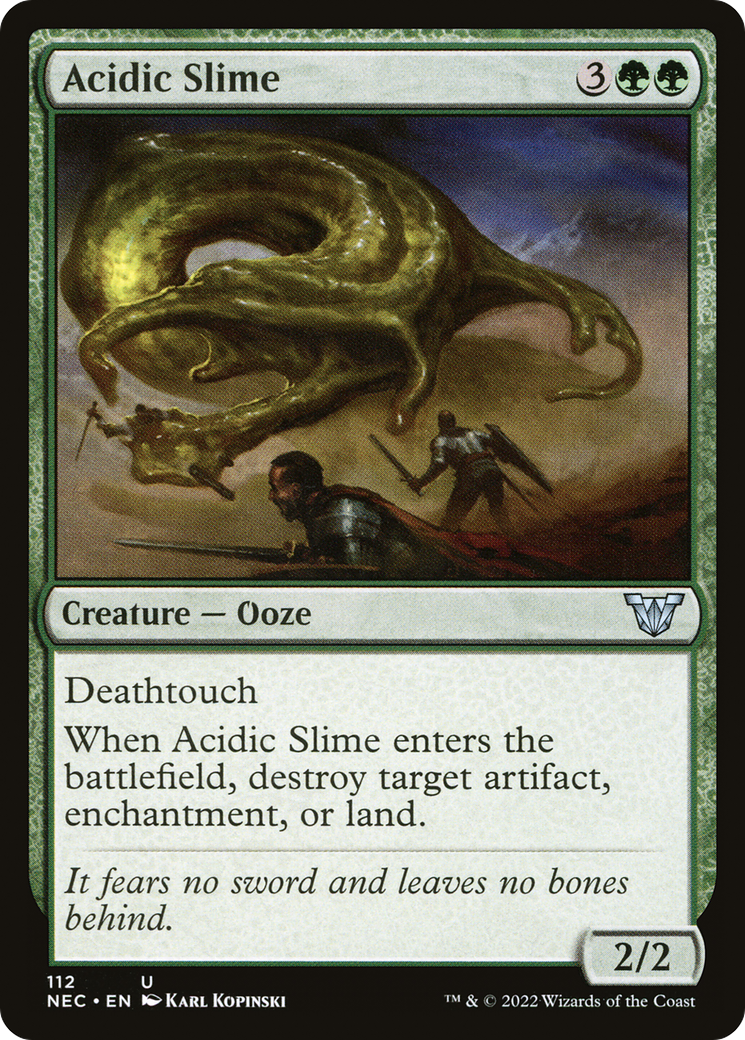Image of Acidic Slime [Kamigawa: Neon Dynasty Commander]