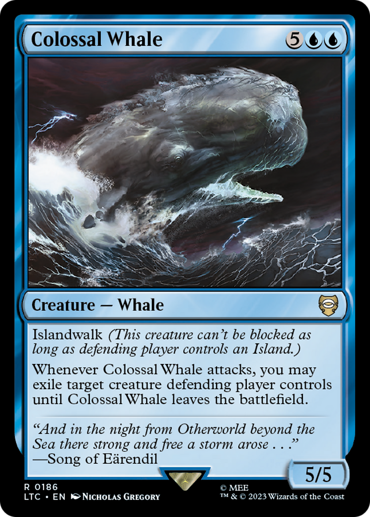 Image of Colossal Whale [The Lord of the Rings: Tales of Middle-Earth Commander]