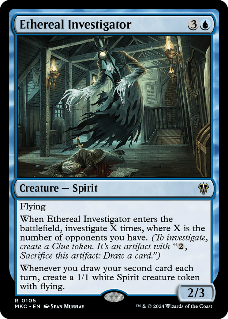 Image of Ethereal Investigator [Murders at Karlov Manor Commander]