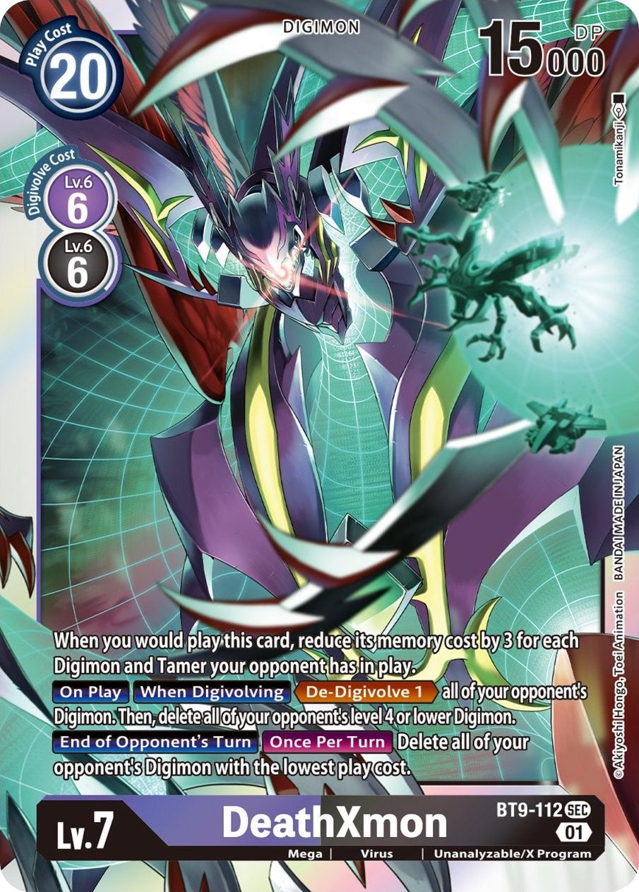 Image of DeathXmon [BT9-112] [X Record]