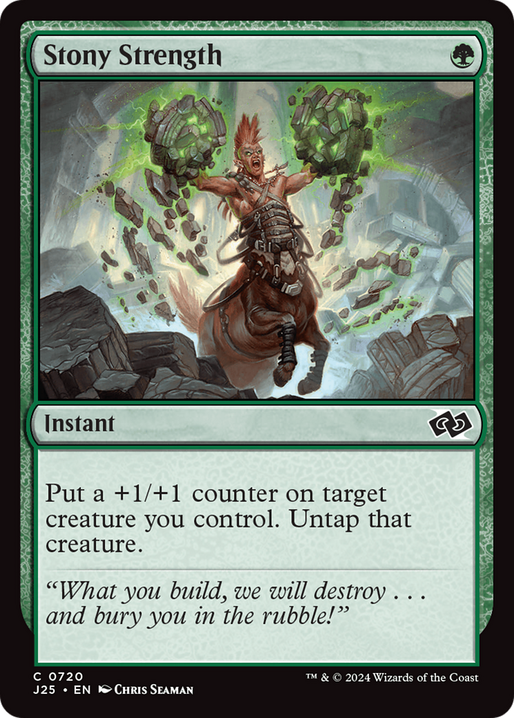 Image of Stony Strength [Foundations Jumpstart]