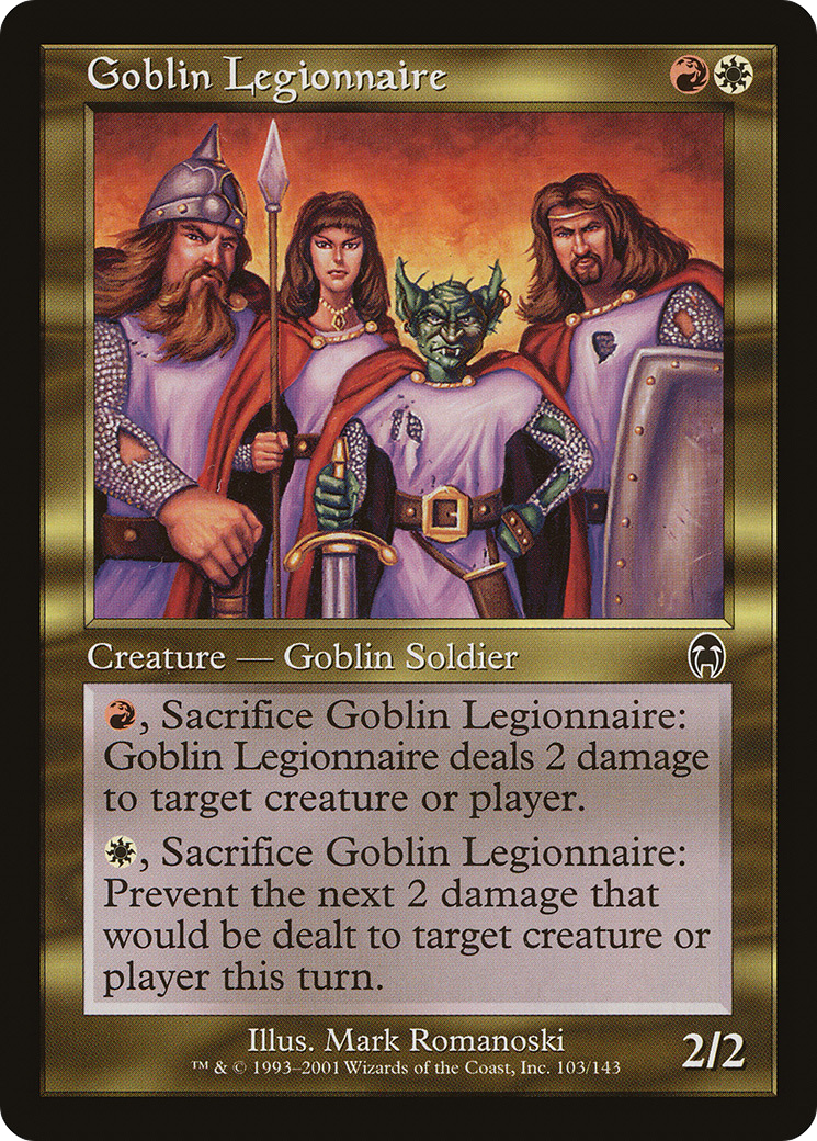 Image of Goblin Legionnaire [Apocalypse]