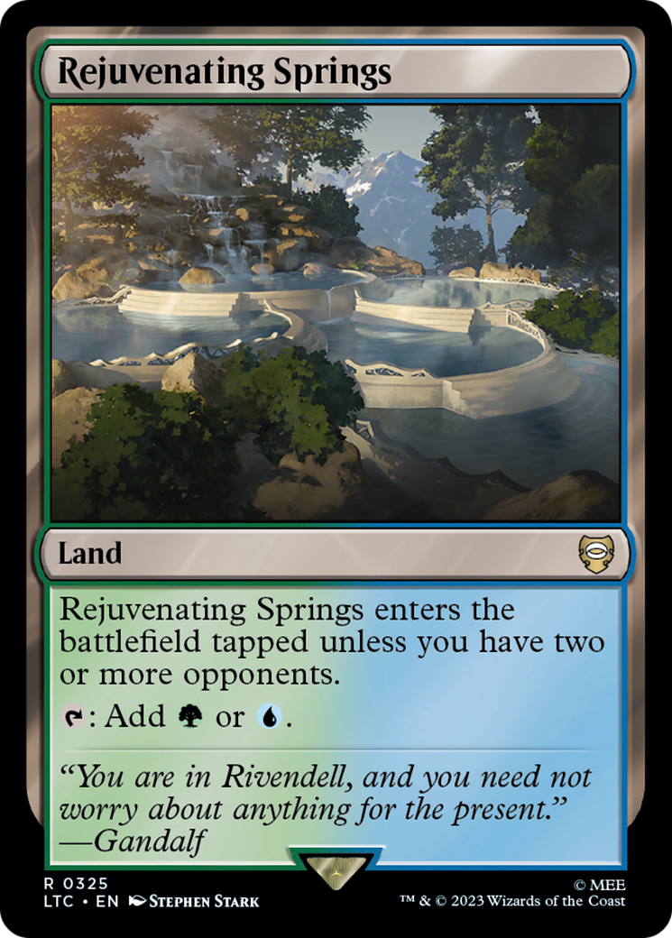 Image of Rejuvenating Springs [The Lord of the Rings: Tales of Middle-Earth Commander]