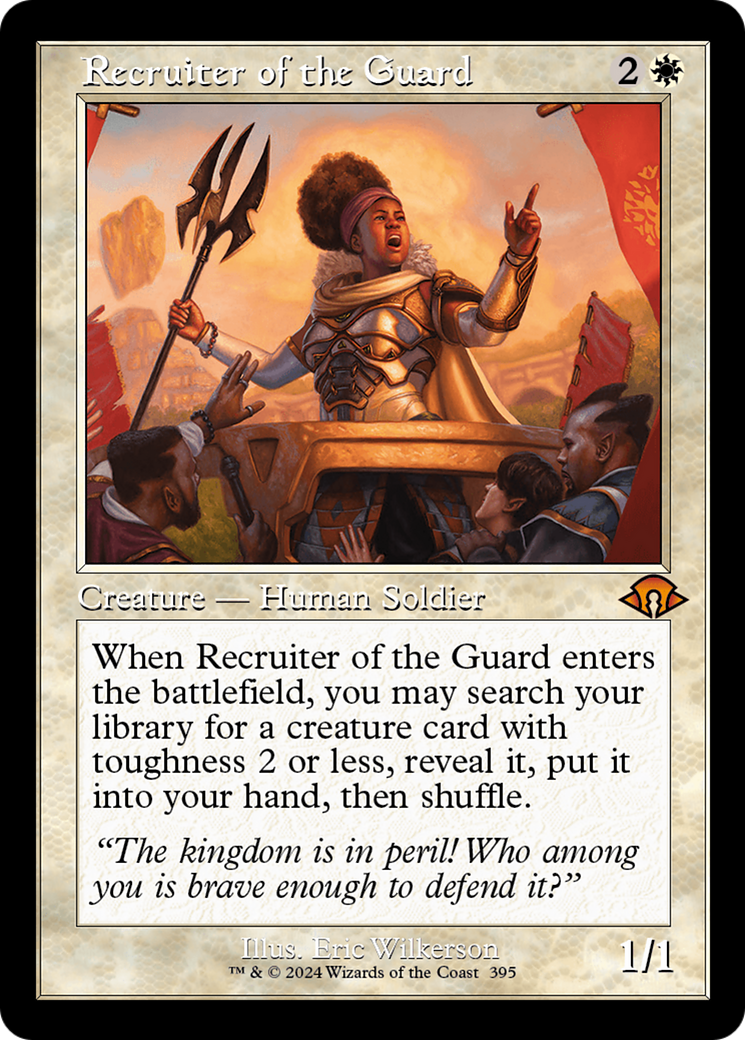 Image of Recruiter of the Guard (Retro) [Modern Horizons 3]