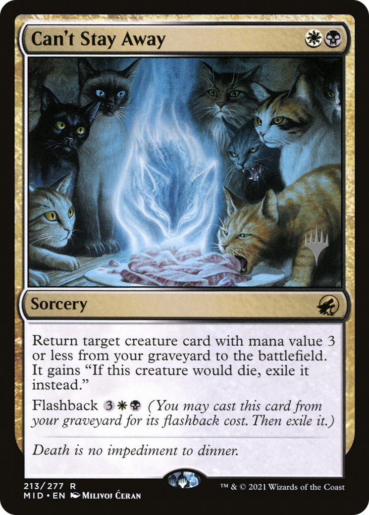 Image of Can't Stay Away (Promo Pack) [Innistrad: Midnight Hunt Promos]