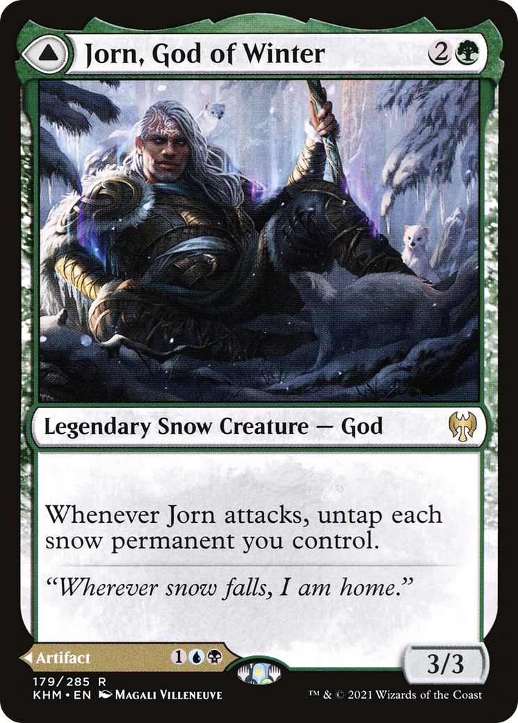 Image of Jorn, God of Winter // Kaldring, the Rimestaff [Kaldheim]
