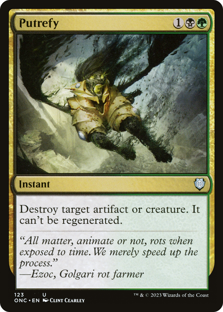 Image of Putrefy [Phyrexia: All Will Be One Commander]