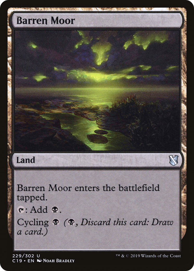 Image of Barren Moor [Commander 2019]