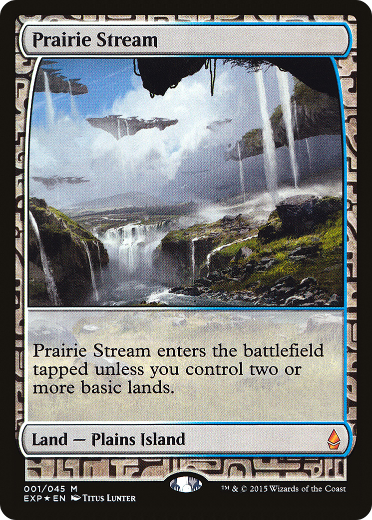 Image of Prairie Stream [Zendikar Expeditions]