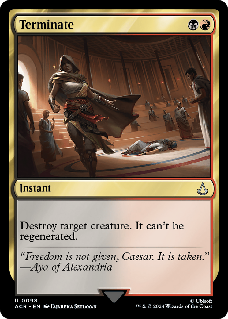 Image of Terminate [Assassin's Creed]