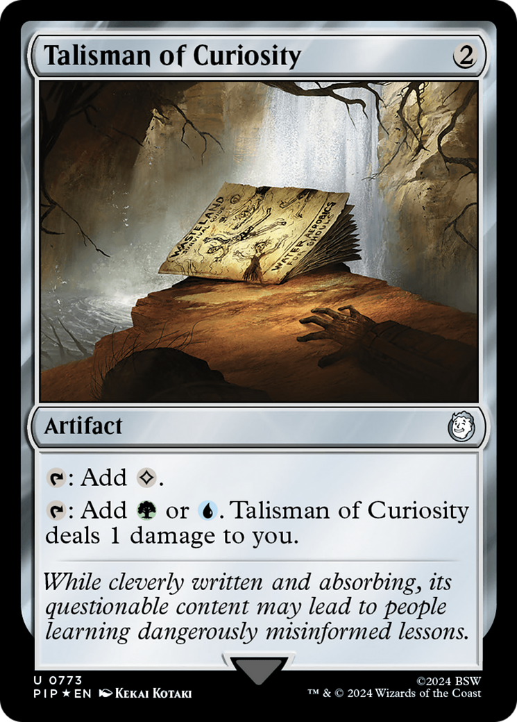 Image of Talisman of Curiosity (Surge Foil) [Fallout]