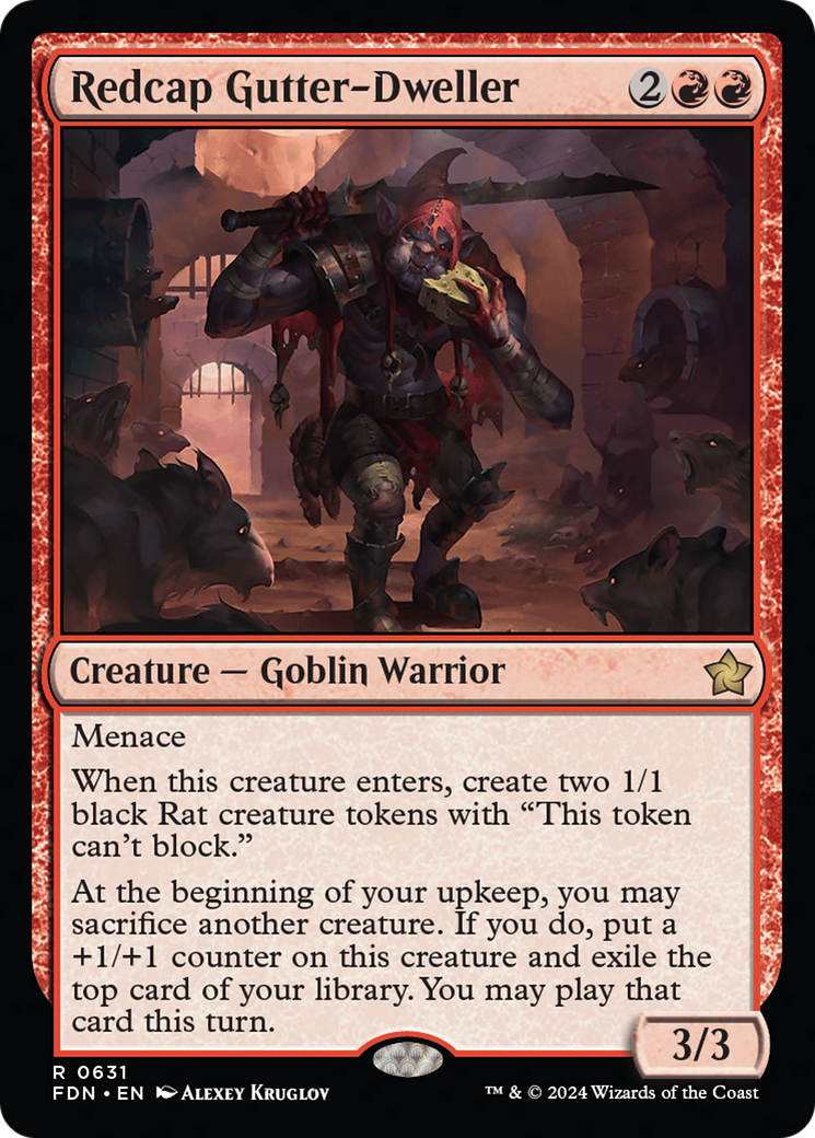 Image of Redcap Gutter-Dweller [Foundations]