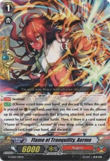 Image of Flame of Tranquility, Aermo (G-LD02/011EN) [G-Legend Deck Vol.2: The Overlord Blaze]